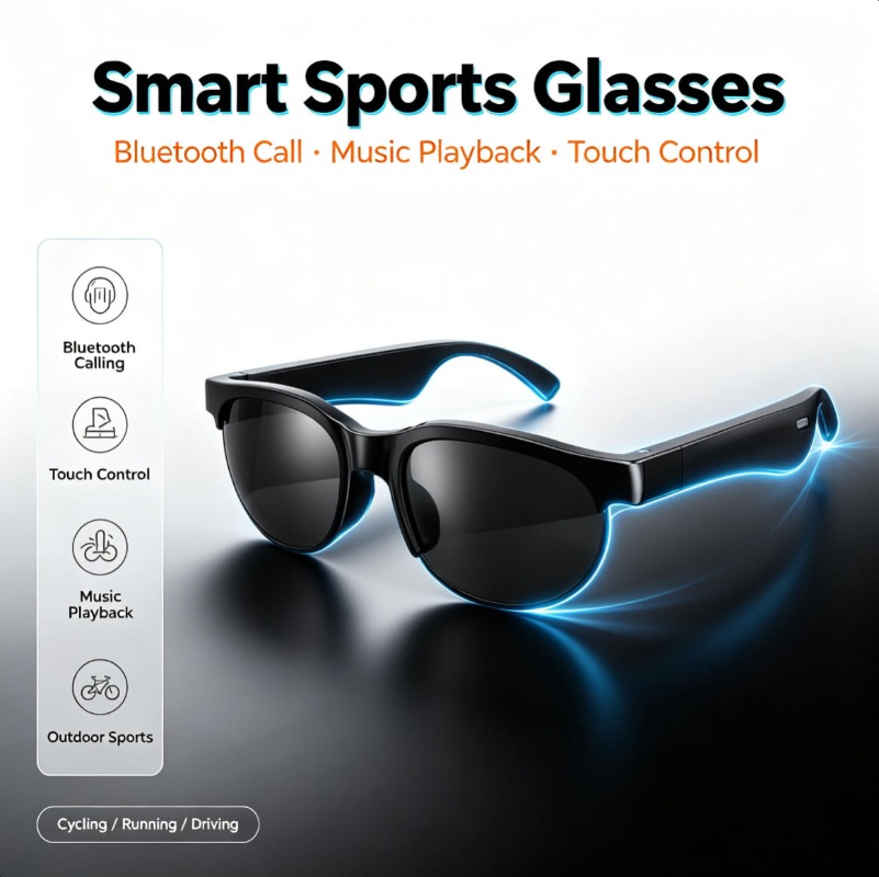 Smart Glasses Lens - XG88 PRO 오픈형 스마트 블루투스 안경