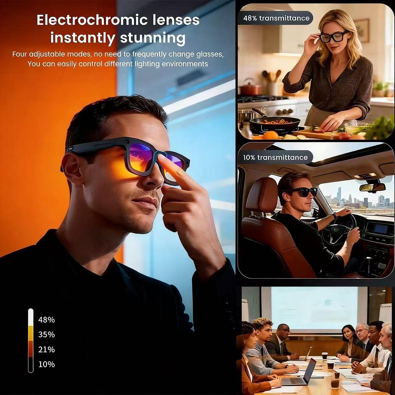 2026 AI 스마트 안경: AI 음성 번역, 비디오, - Smart Glasses Lens 리뷰 및 가격
